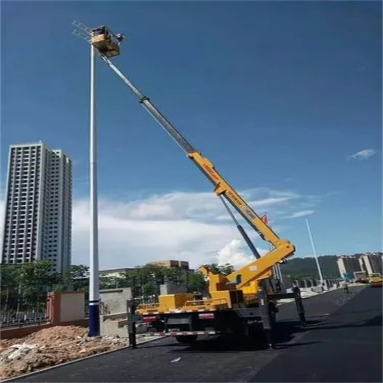 汤阴维修路灯的曲臂升降车出租