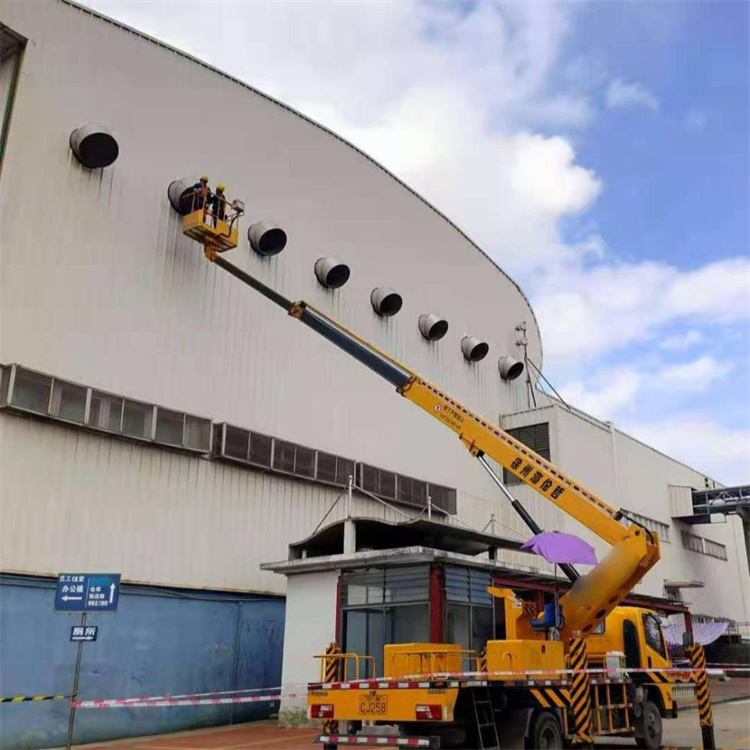 汤阴高空作业车出租服务：专业广告牌安装解决方案