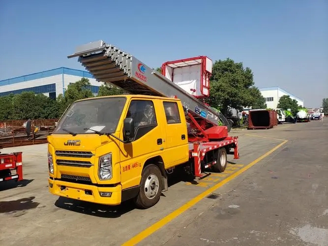 汤阴附近云梯车出租 砂石搬运